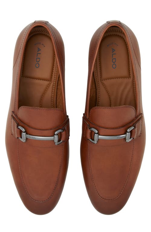 Shop Aldo Mullberry Apron Toe Bit Loafer In Cognac