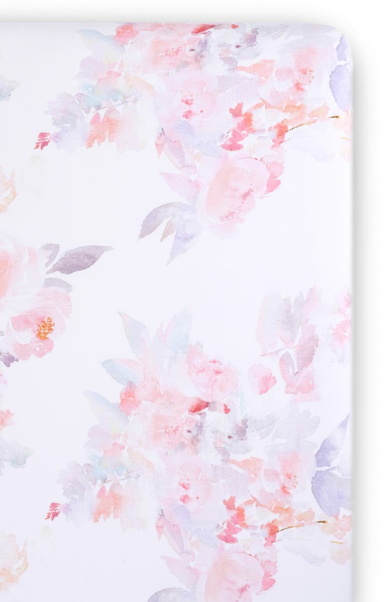 Oilo Prim Changing Pad Cover & Jersey Crib Sheet Set, Alternate, color, 