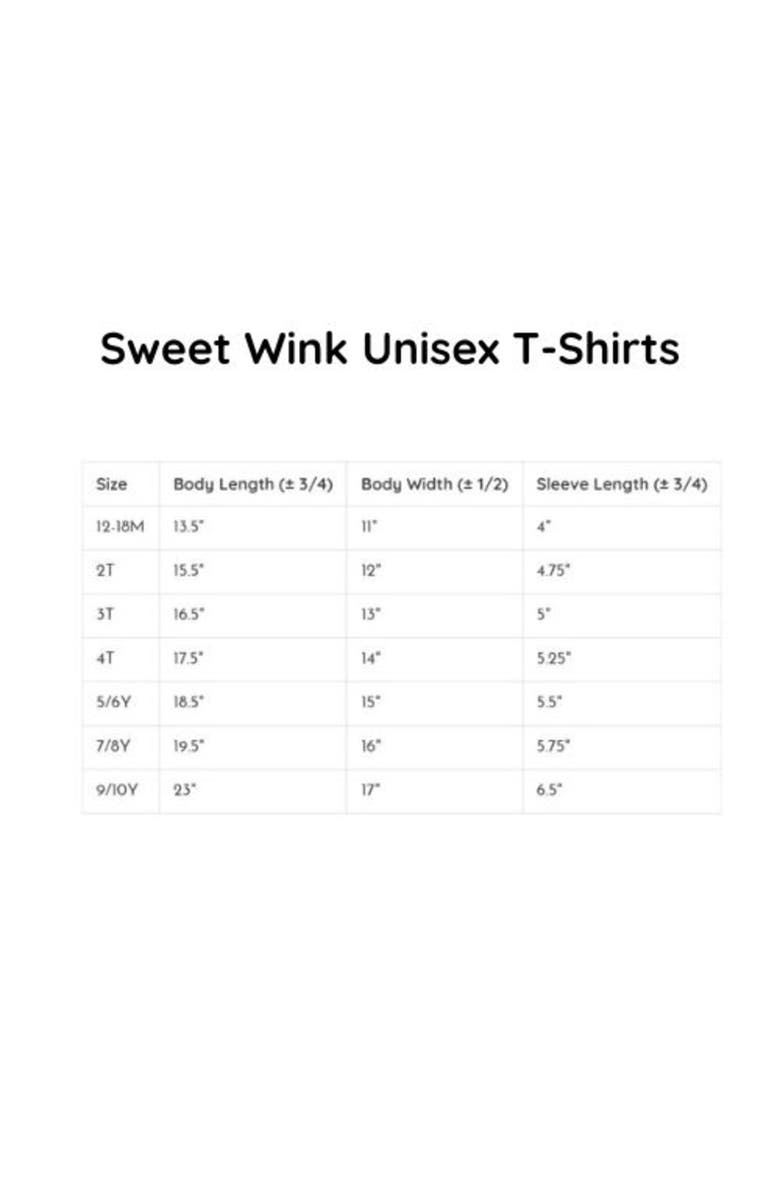 Sweet Wink Bow Football Patch Short Sleeve T-Shirt, Alternate, color, Natural