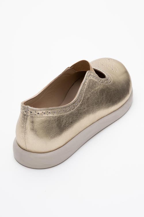 Forever & Always Shoes Chelle Elastic Leather Flat