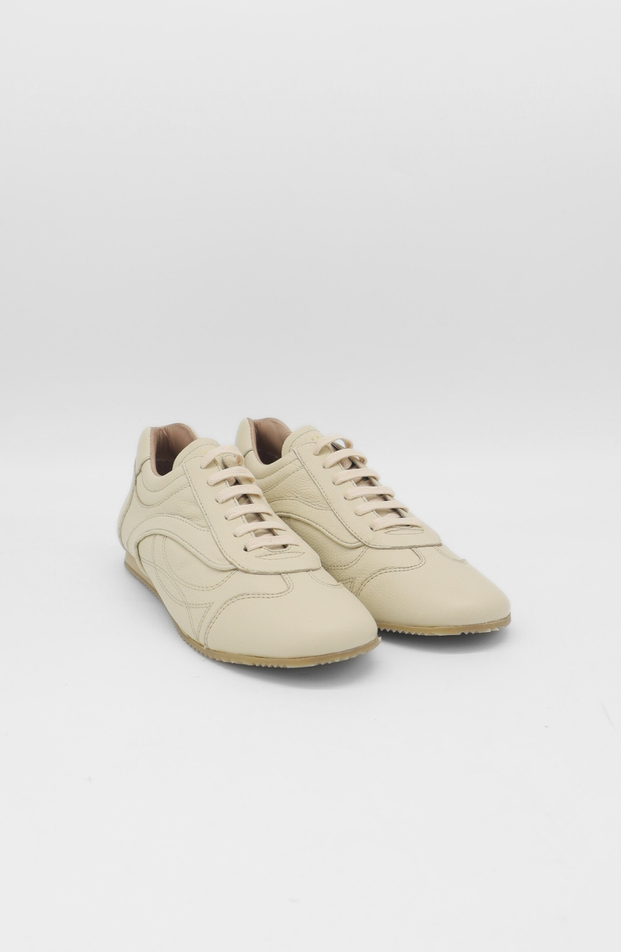 Agiata Essential Leather Sneakers, Alternate, color, Ivory