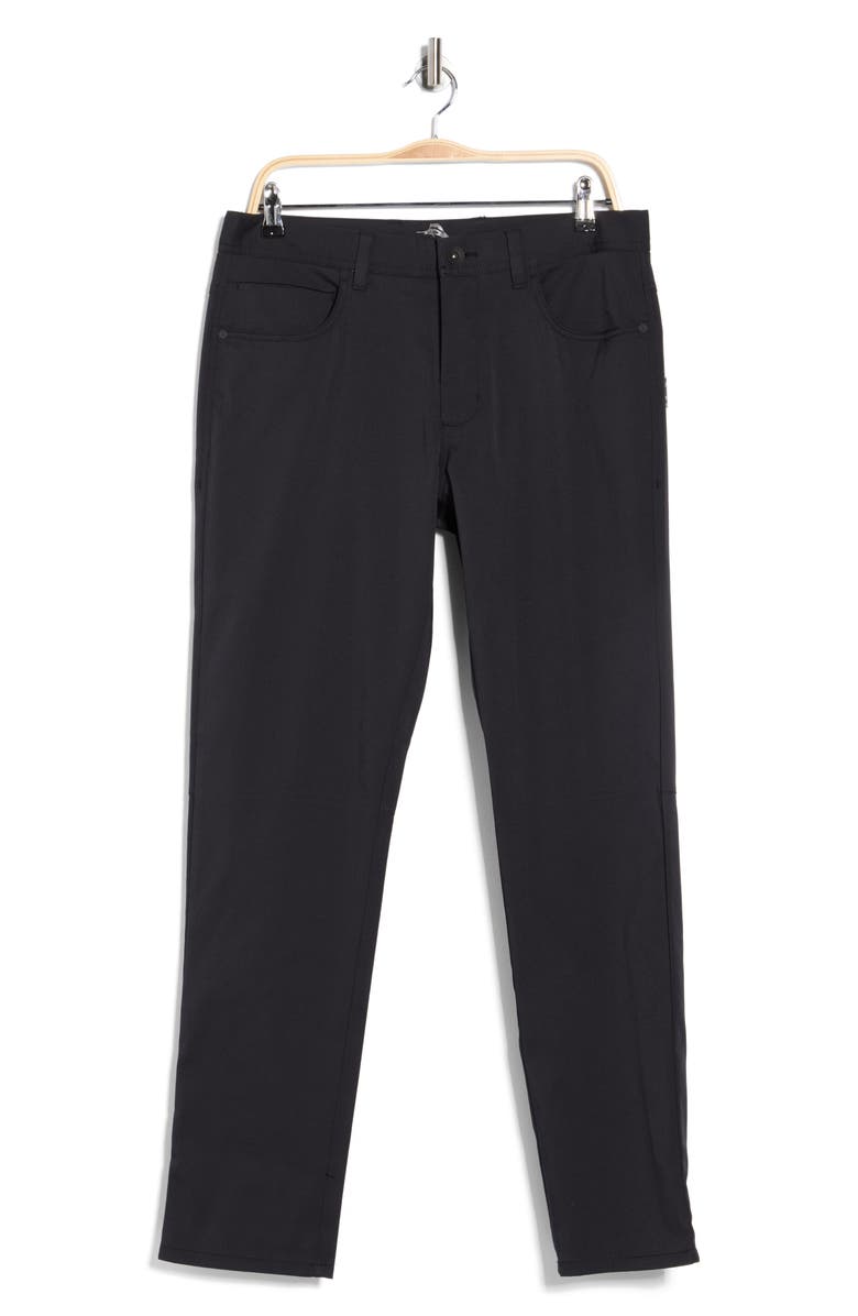 Tommy Bahama Tropic Line Performance Pants, Main, color, Black
