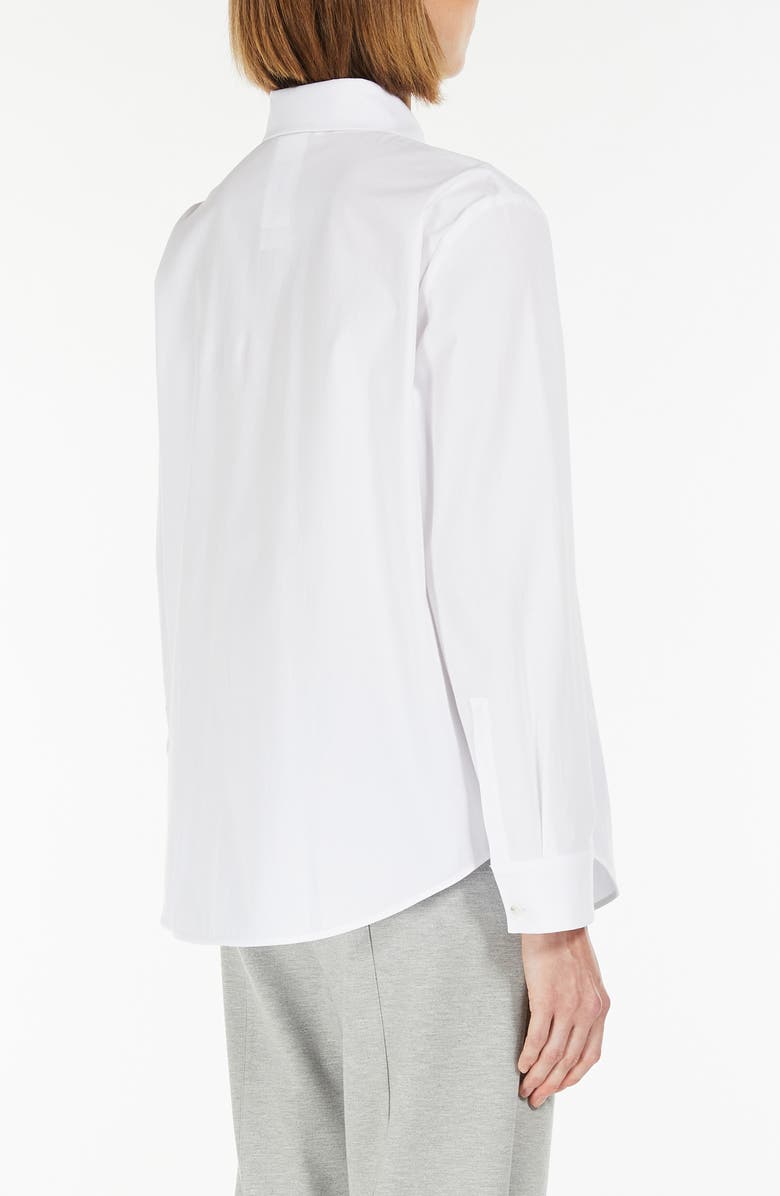 MM by Max Mara Ricard Woven Cotton Shirt, Alternate, color, 