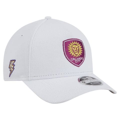 Men's New Era White Orlando City SC 2025 Jersey Hook 9FORTY M-Crown Adjustable Hat