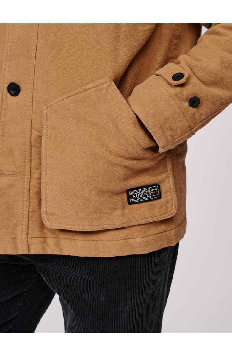 Aubin Bennett Moleskin Jacket, Alternate, color, Dijon