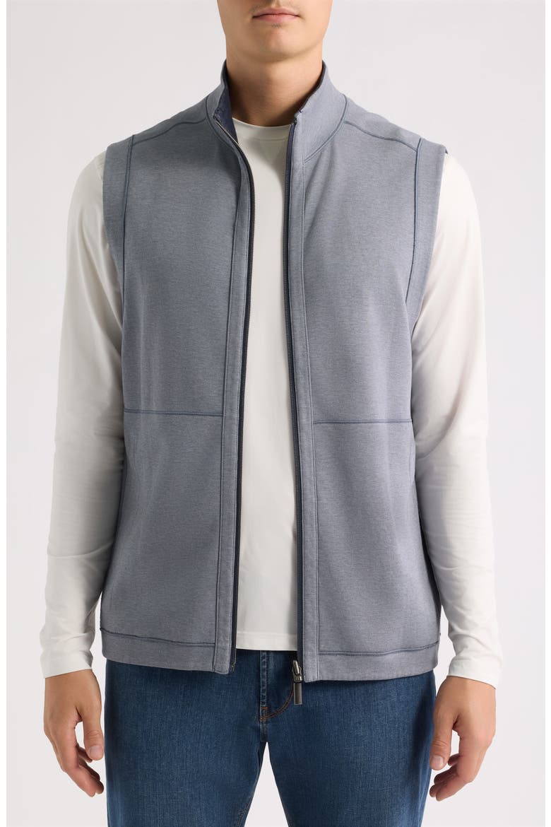 Flipview Reversible Vest, Alternate, color, NIGHT CAP HEATHER