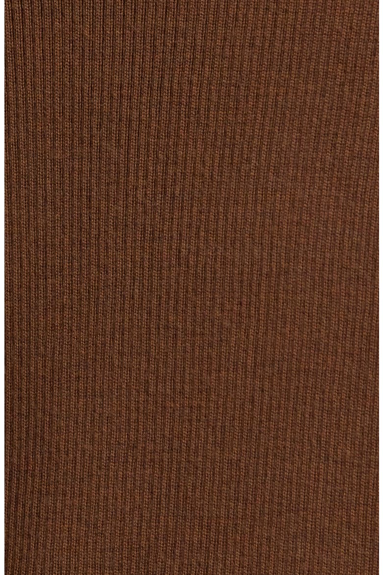 Merino Wool Cardigan, Alternate, color, MAHOGANY
