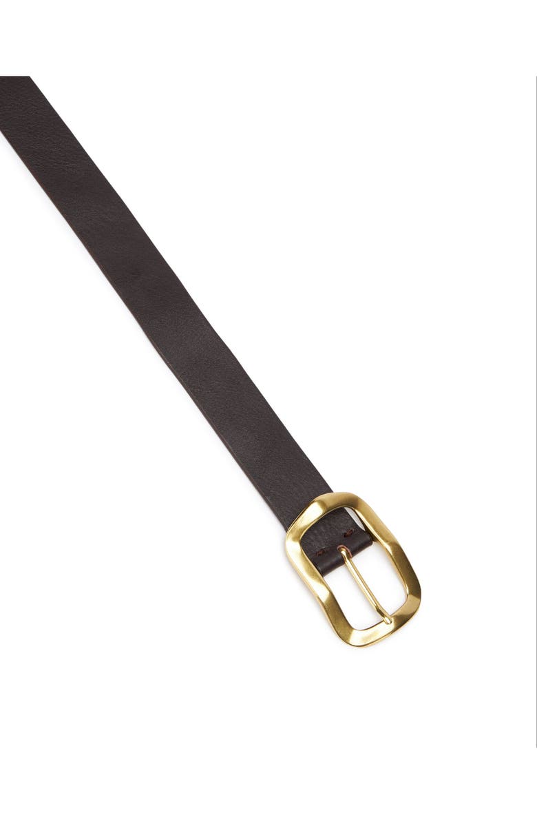 Fortela Grace Leather Belt, Alternate, color, Brown