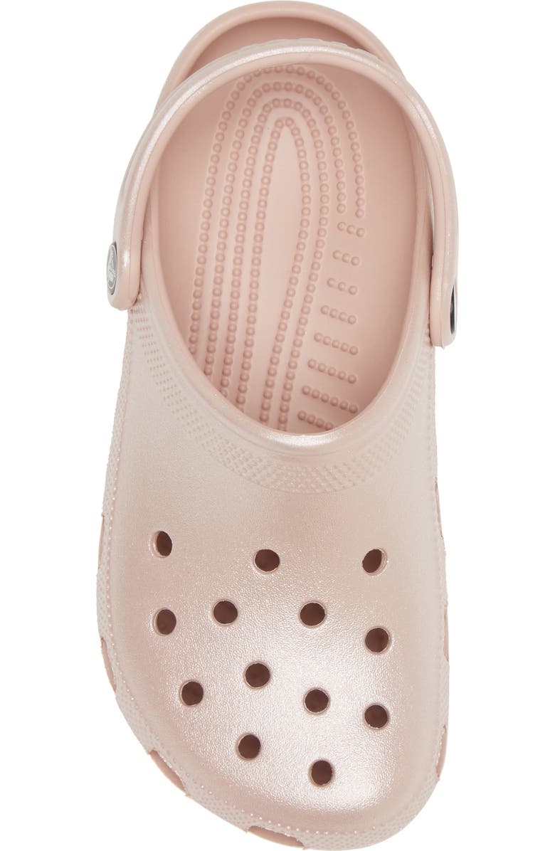 CROCS Classic Shimmer Clog, Alternate, color,