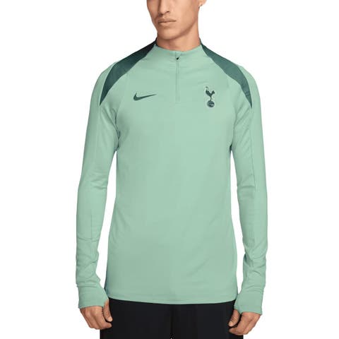 Men's Nike  Green Tottenham Hotspur  2024/25 Third Strike Drill Performance Quarter-Zip Pullover Top