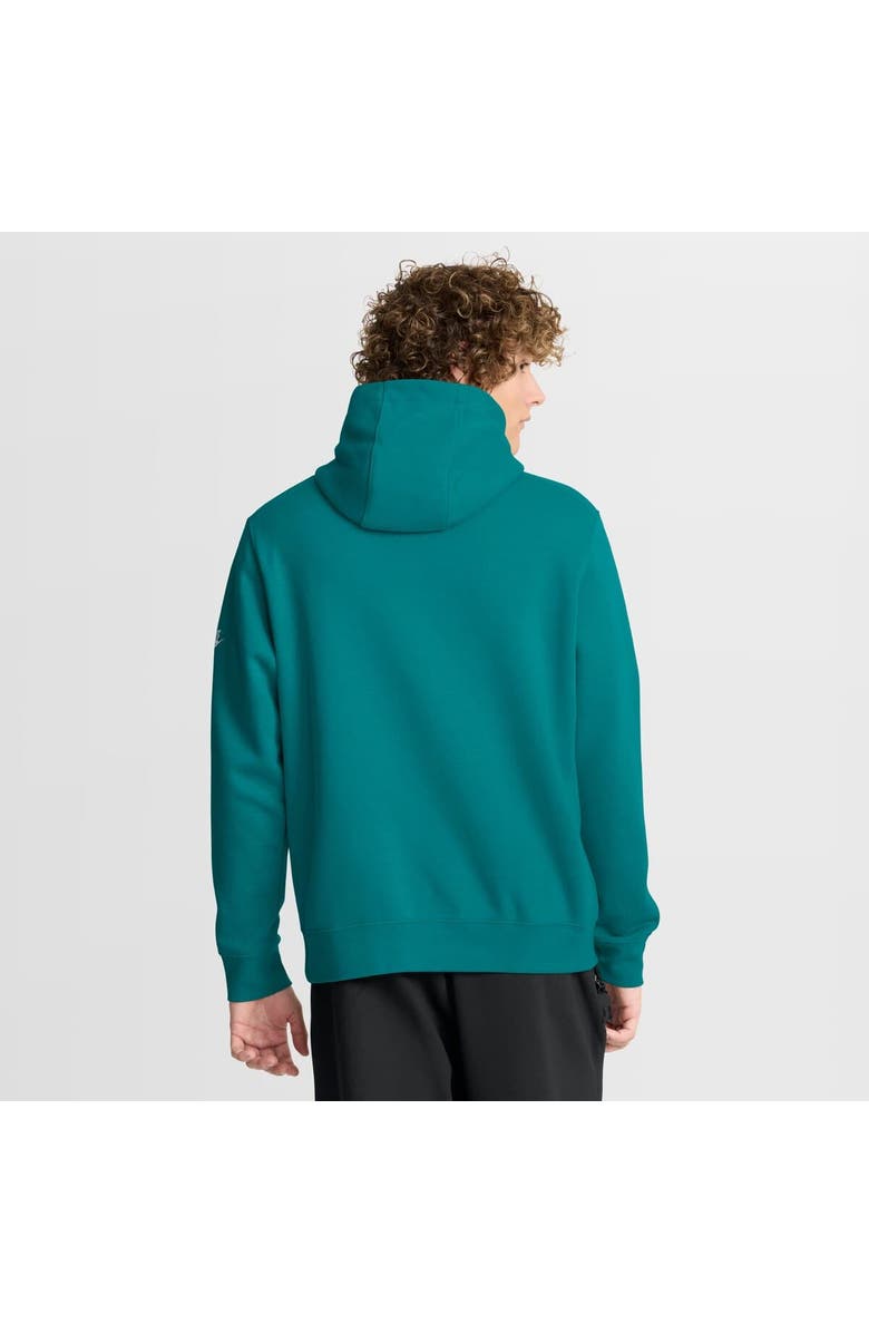 Nike Men's Nike Aqua Miami Dolphins Best Season Rewind Club Pullover Hoodie, Alternate, color, Aqua