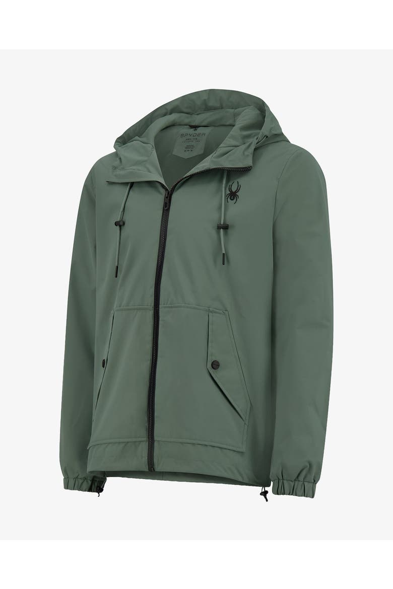 Men Gale Windbreaker, Alternate, color, Spruce green