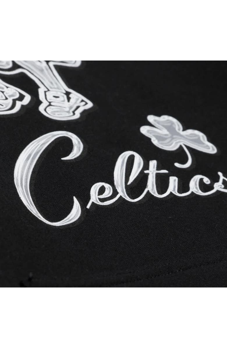 Mitchell & Ness Men's Mitchell & Ness Black Boston Celtics Chrome Hoodie, Alternate, color, Black