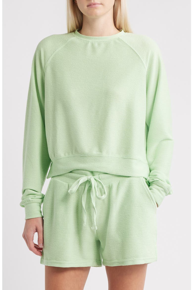 Cloud Lounge Sweatshirt, Main, color, MINT