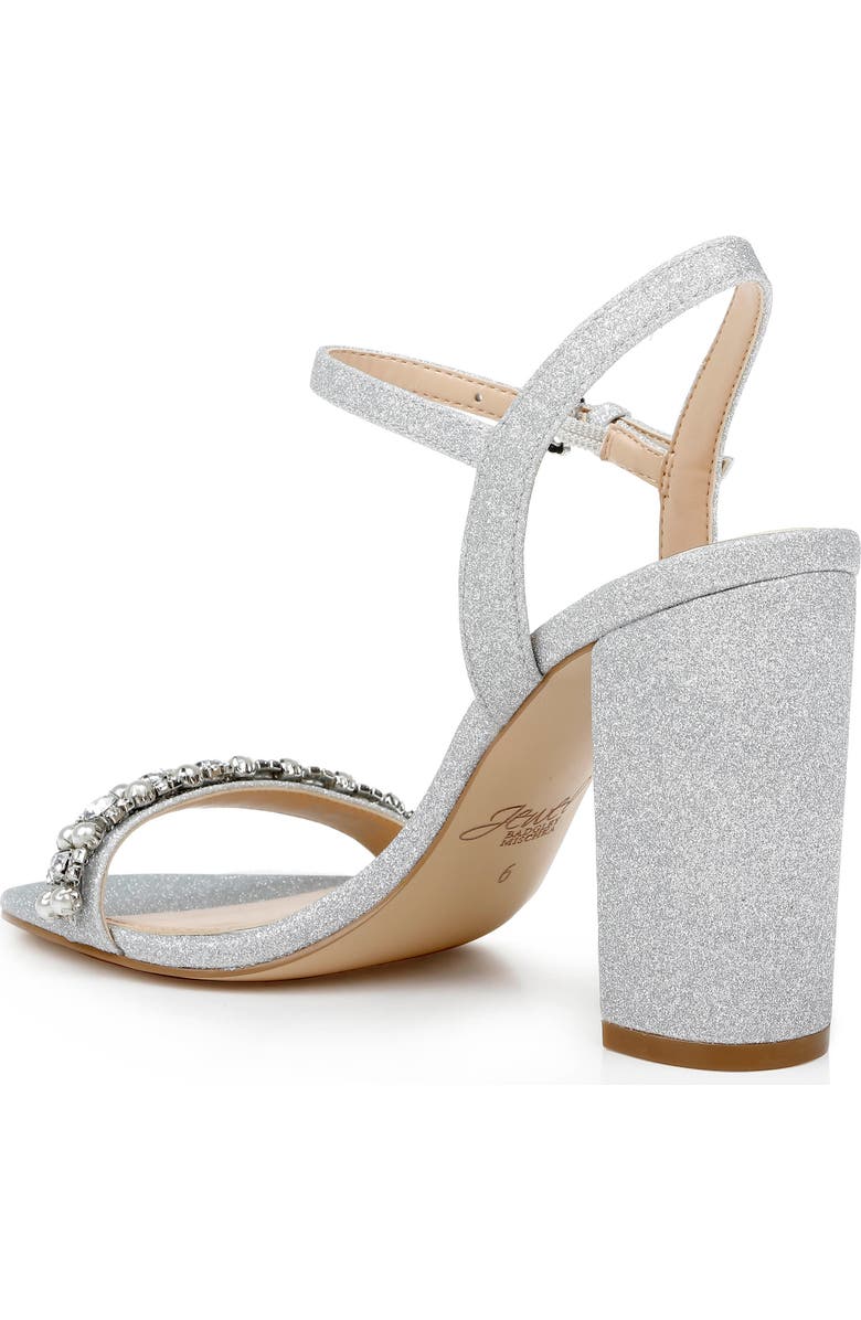 Jewel Badgley Mischka Dee Ankle Strap Sandal, Alternate, color,