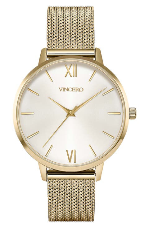 Eros Mesh Strap Watch, 38mm