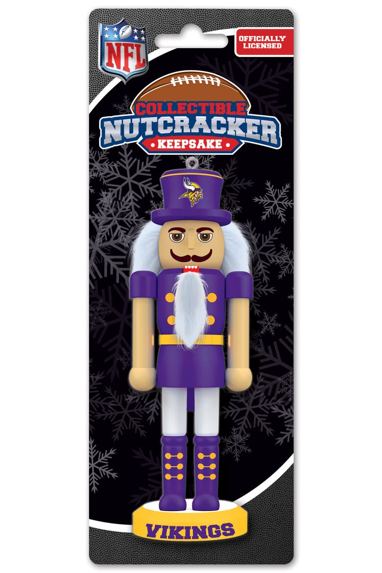 Minnesota Vikings Keepsake Nutcracker, Alternate, color, Multicolor