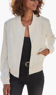 LASCANA Snap Front Bomber Jacket