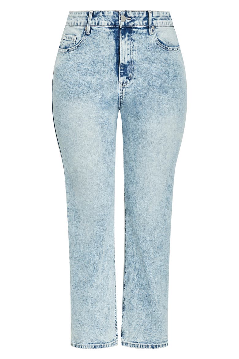 Ayesha Jeans, Alternate, color, BLEACHED OUT BLUE