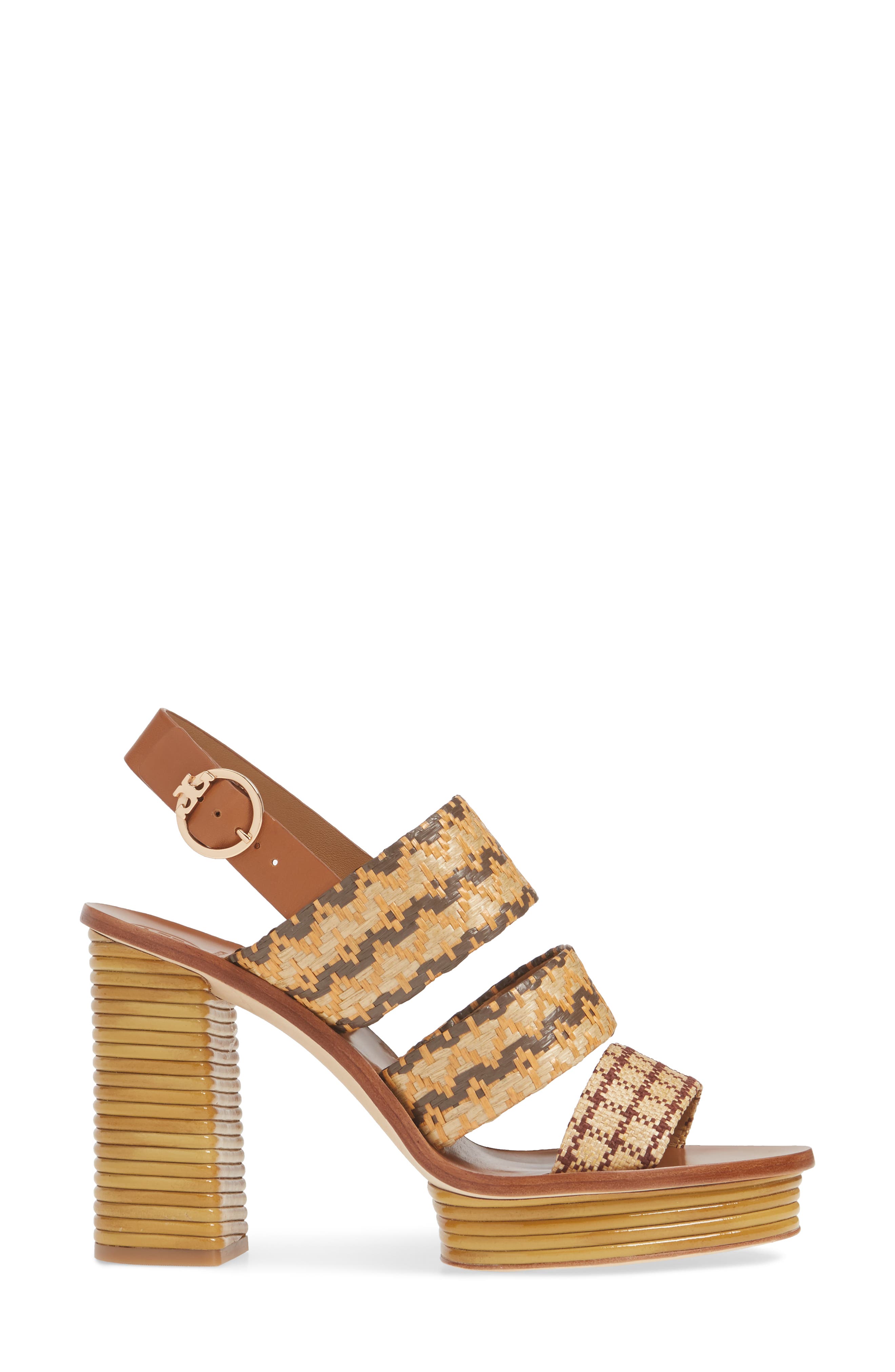 Tory Burch Patos Slingback Platform Sandal, Alternate, color, 