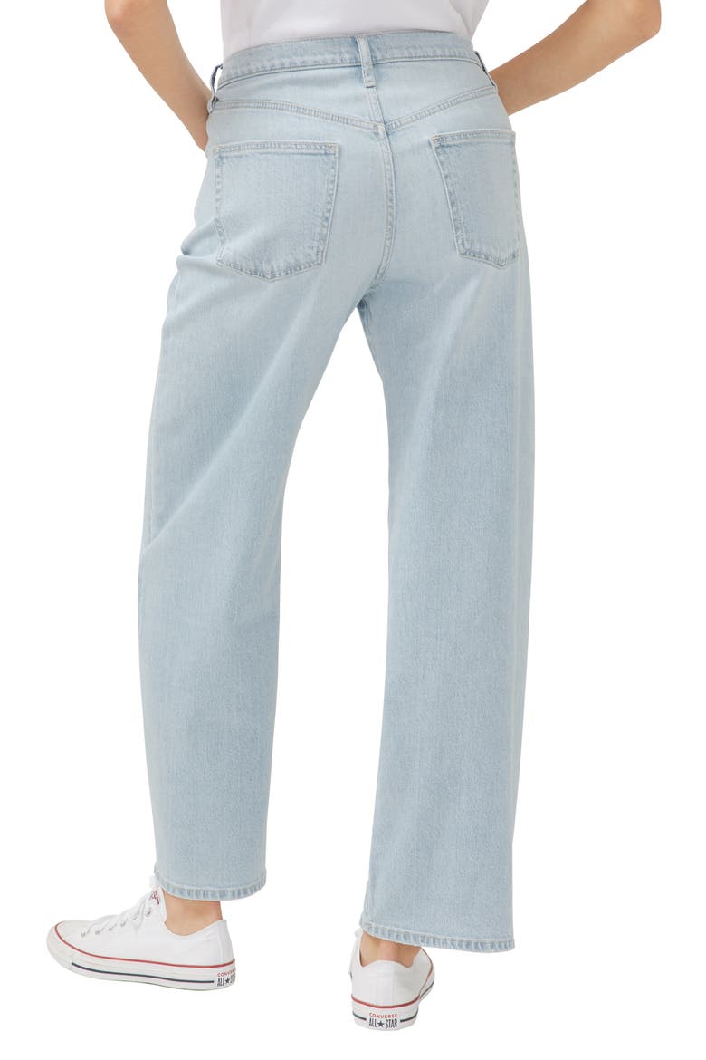 Be Easy Drawstring Jeans, Alternate, color, INDIGO