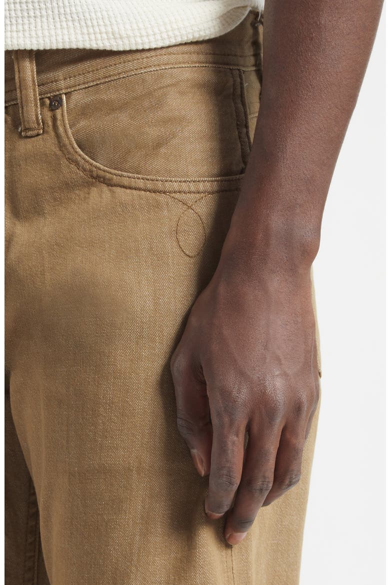 Slim Fit Jeans, Alternate, color, MEDIUM BROWN