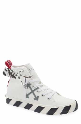 Off-White <p>Mid Top Vulcanized Sneaker (Men)</p>