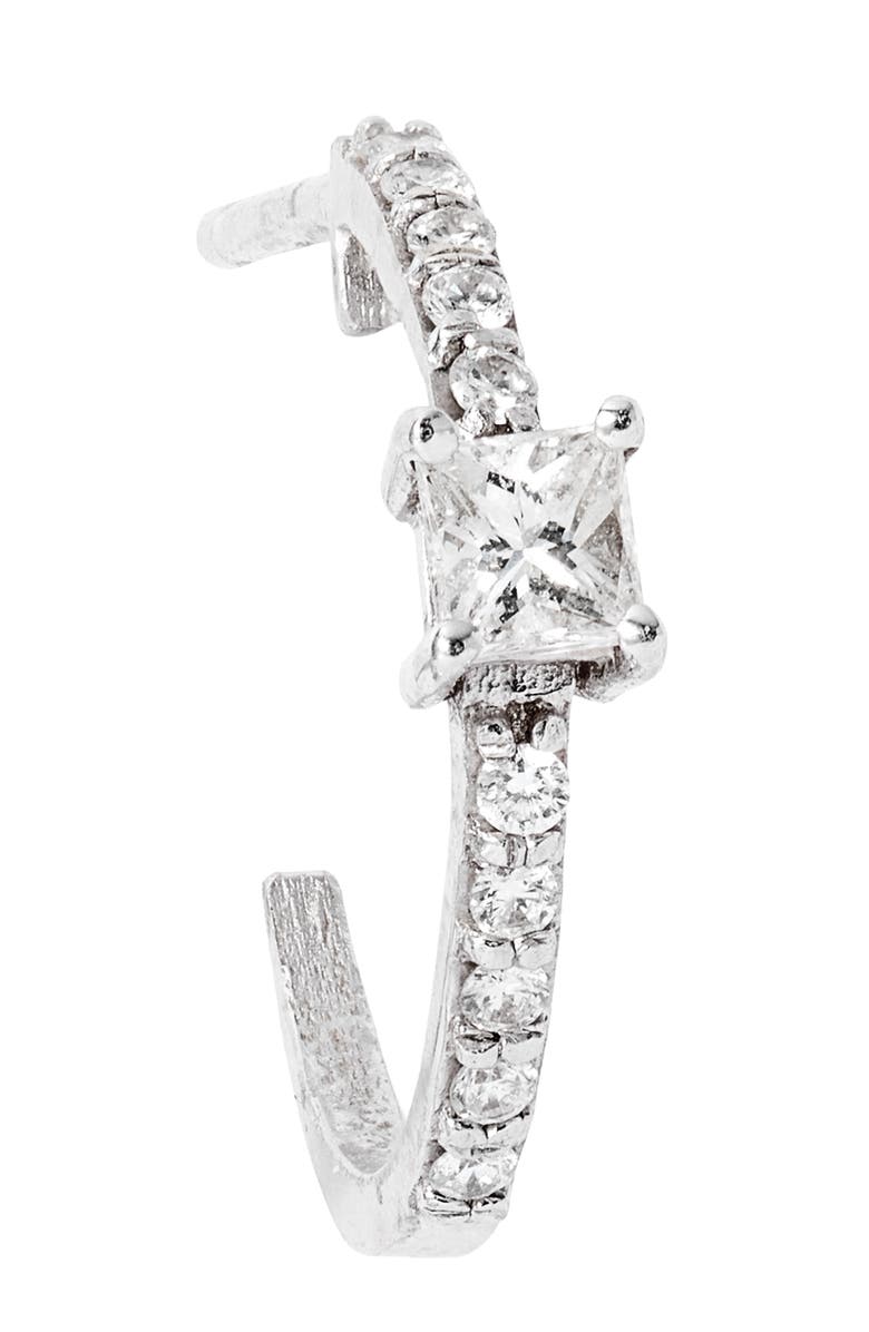 Mindi Mond Fancy Diamond Huggie Hoop Earrings, Alternate, color,