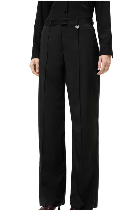 Wool Tailored Trousers