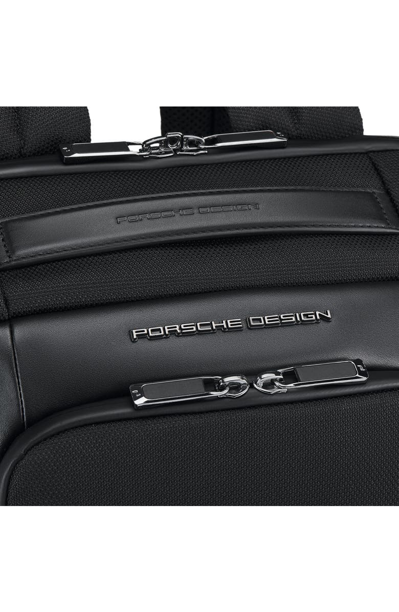 Porsche Design Roadster Extra Small Water Resistant Nylon & Leather Backpack, Alternate, color,