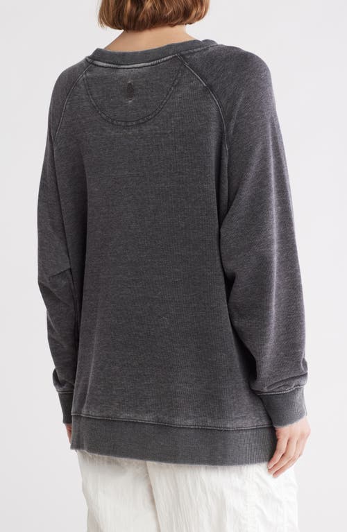 Shop Free People Playbook Oversize Tunic In Black