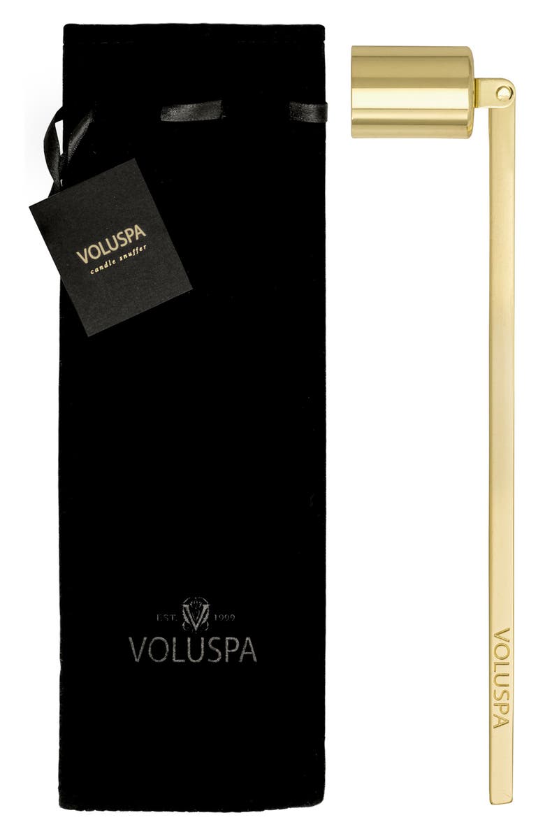 Voluspa Wick Snuffer with Velour Bag, Alternate, color, 