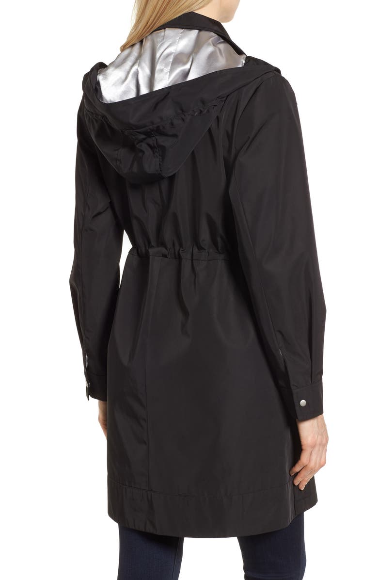 Kristen Blake Tech Hooded Trench Coat, Alternate, color, 