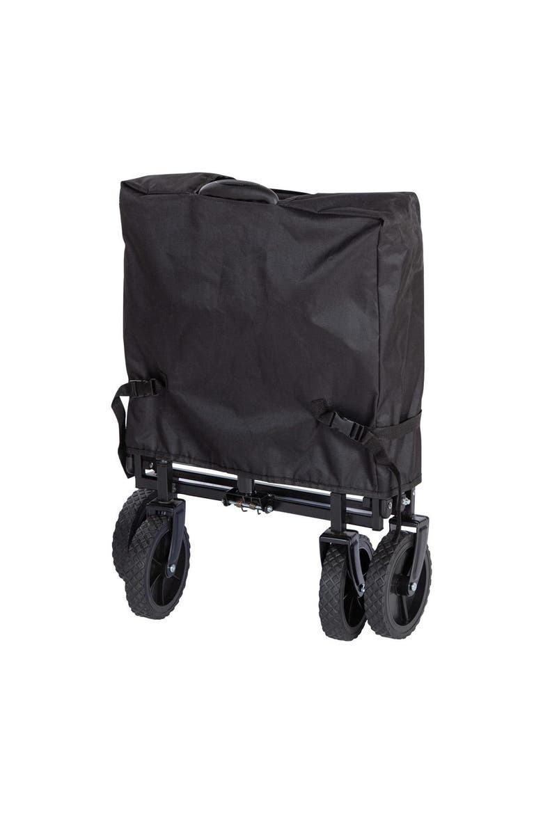Folding Equipment Wagon, Alternate, color, Black