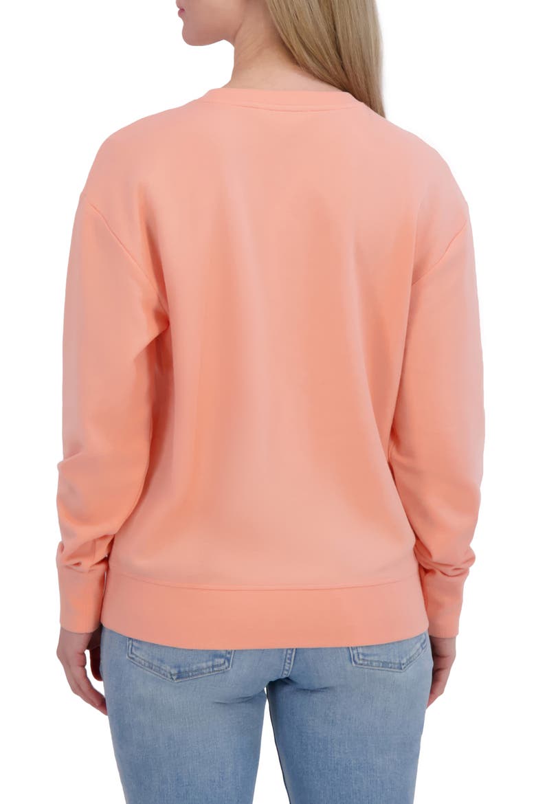 Graphic Sweatshirt, Alternate, color, PAPAYA PUNCH