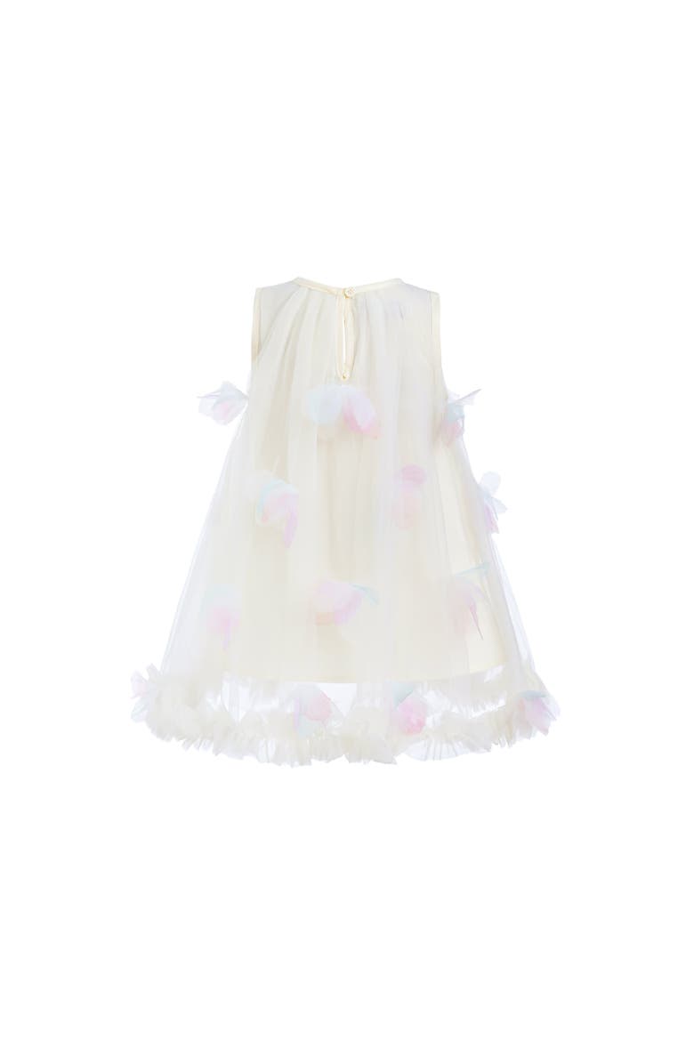 Mimi Tutu Blooming Tulle Sleeveless Dress, Alternate, color, Ivory