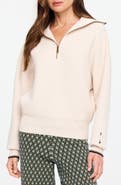 The Upside Kairo Half Zip Organic Cotton Sweater