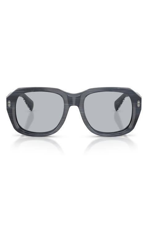 Demetra 53mm Square Sunglasses