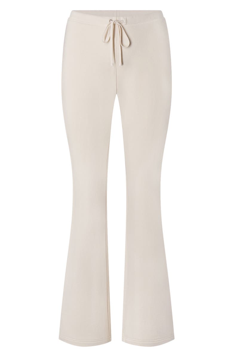 SKIMS Drapey French Terry Straight Leg Pants, Alternate, color, Buff