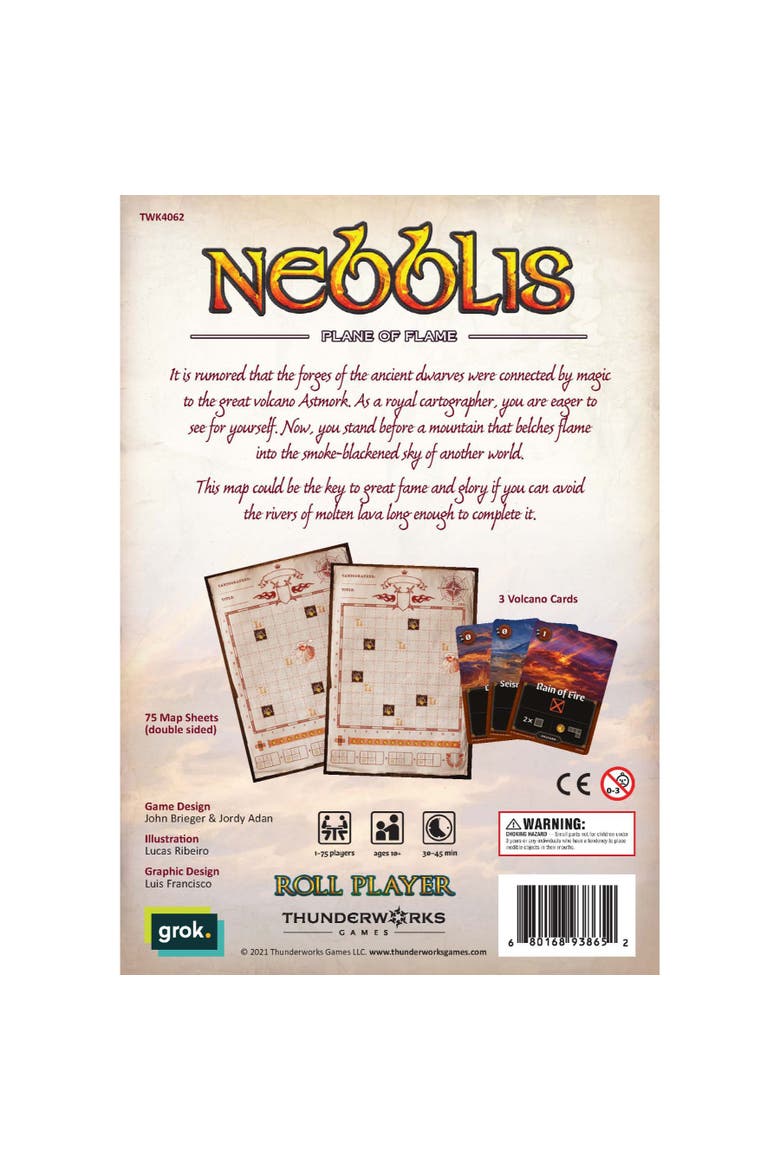 Cartographers Map Pack 1 Nebblis, Alternate, color, Multicolored