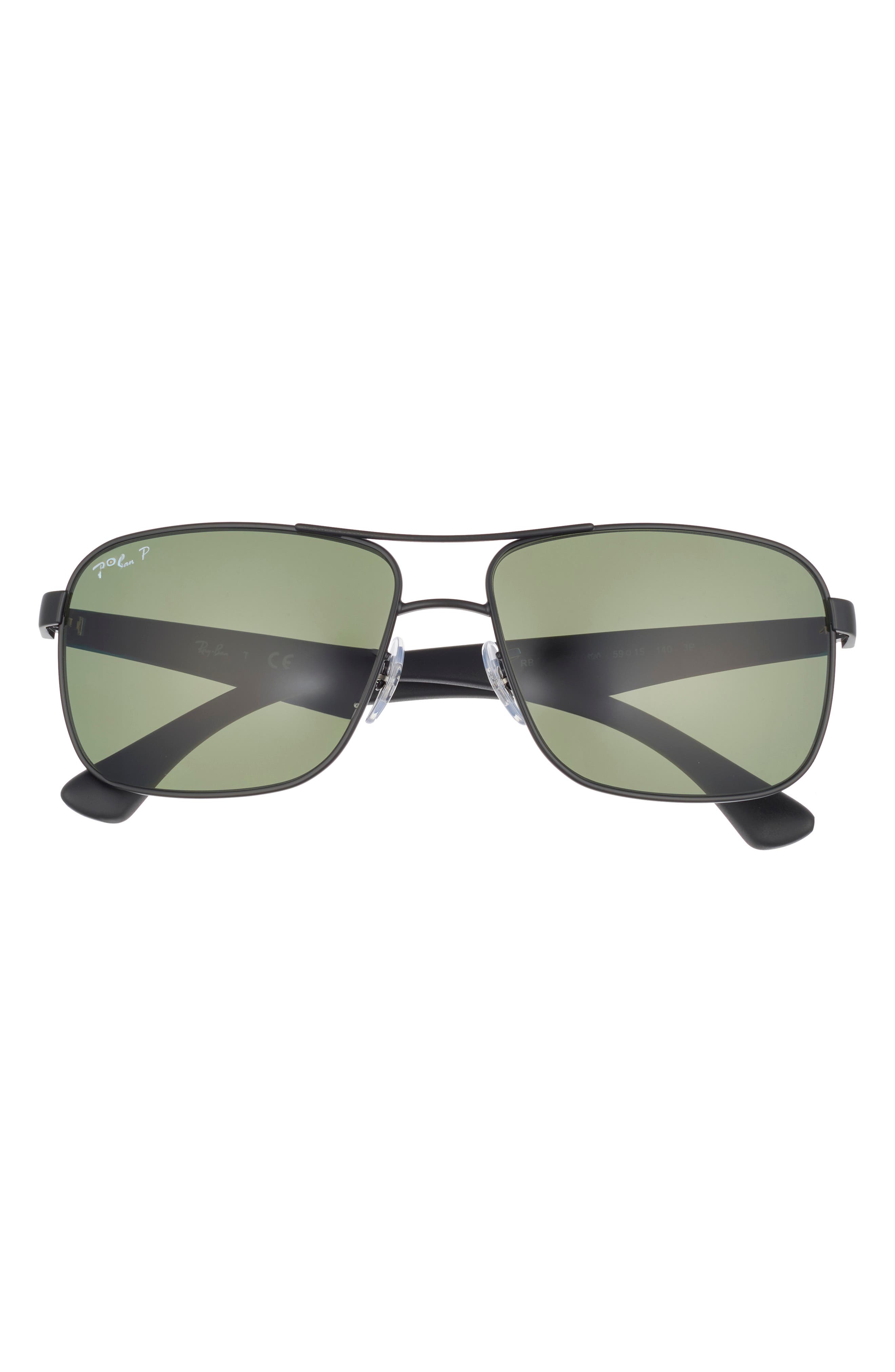 Ray-Ban 59mm Polarized Navigator Sunglasses