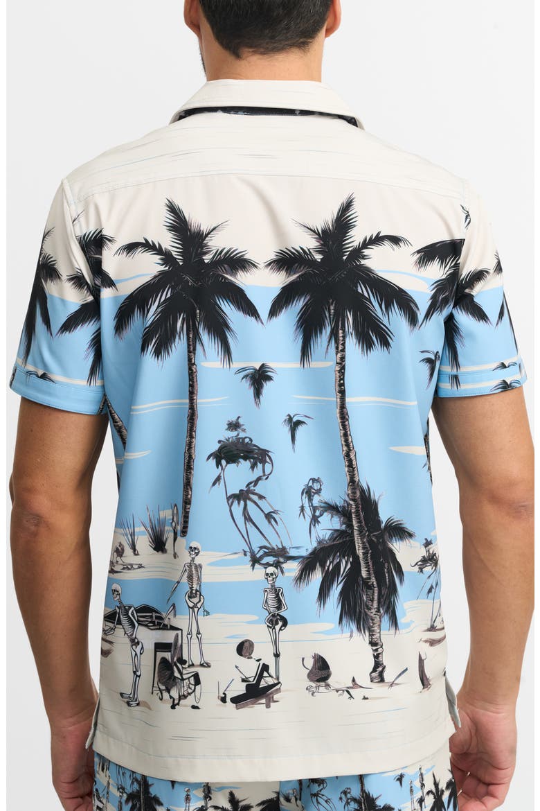 Sunburn Sonata Camp Shirt, Alternate, color, IVORY MULTI