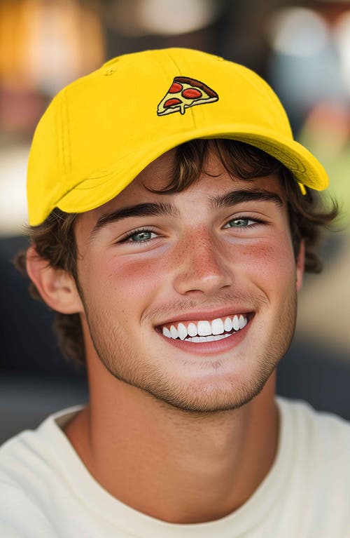 DALIX DALIX PIZZA SLICE EMBROIDERED DAD HAT 