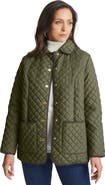 Jessica London Snap Front Quilted Coat