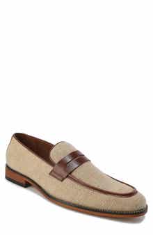 Gino Vitale Moc Toe Penny Slip-On Loafer