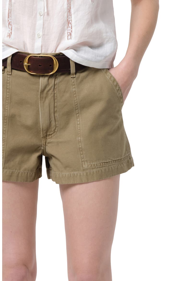 Marcella Utility Shorts, Alternate, color, BEZAL MD OLV G