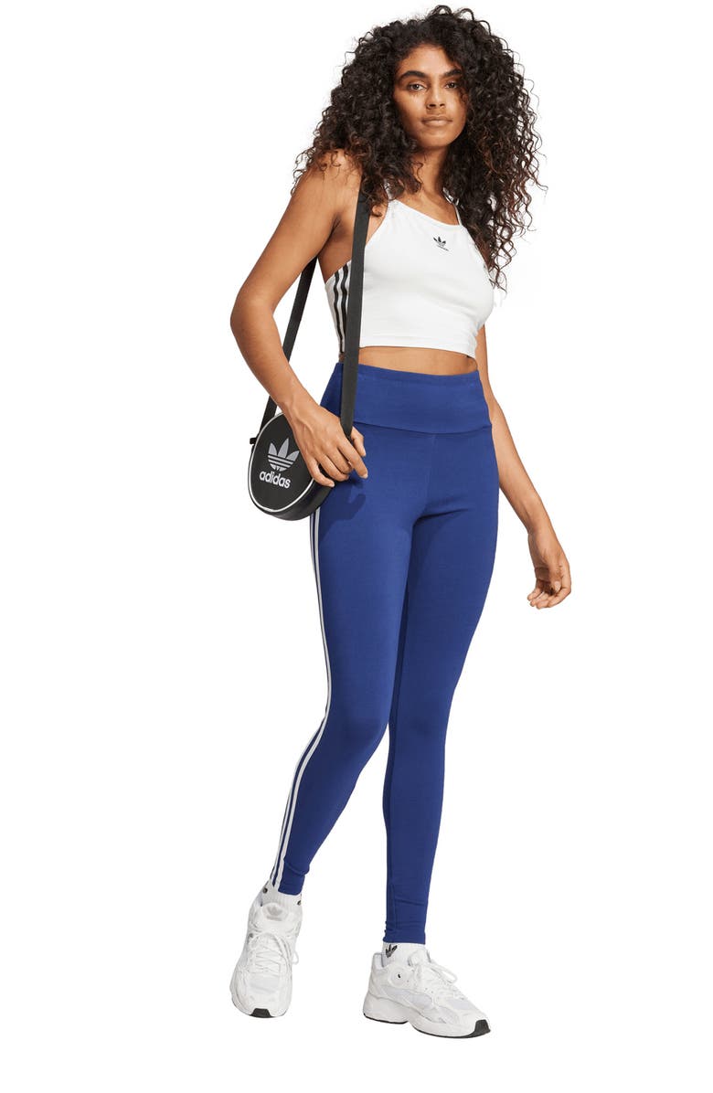 adidas Adicolor 3-Stripes Leggings, Alternate, color, 