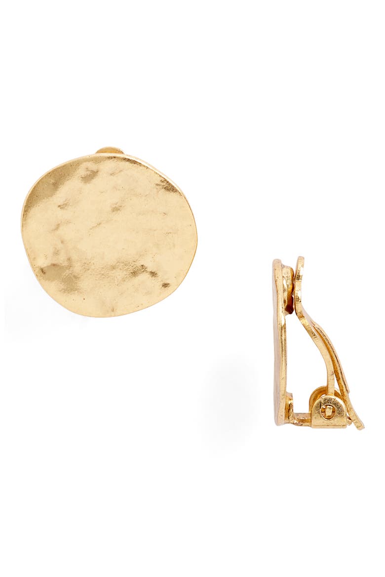 Karin Sultan Circle Earrings, Main, color, GOLD