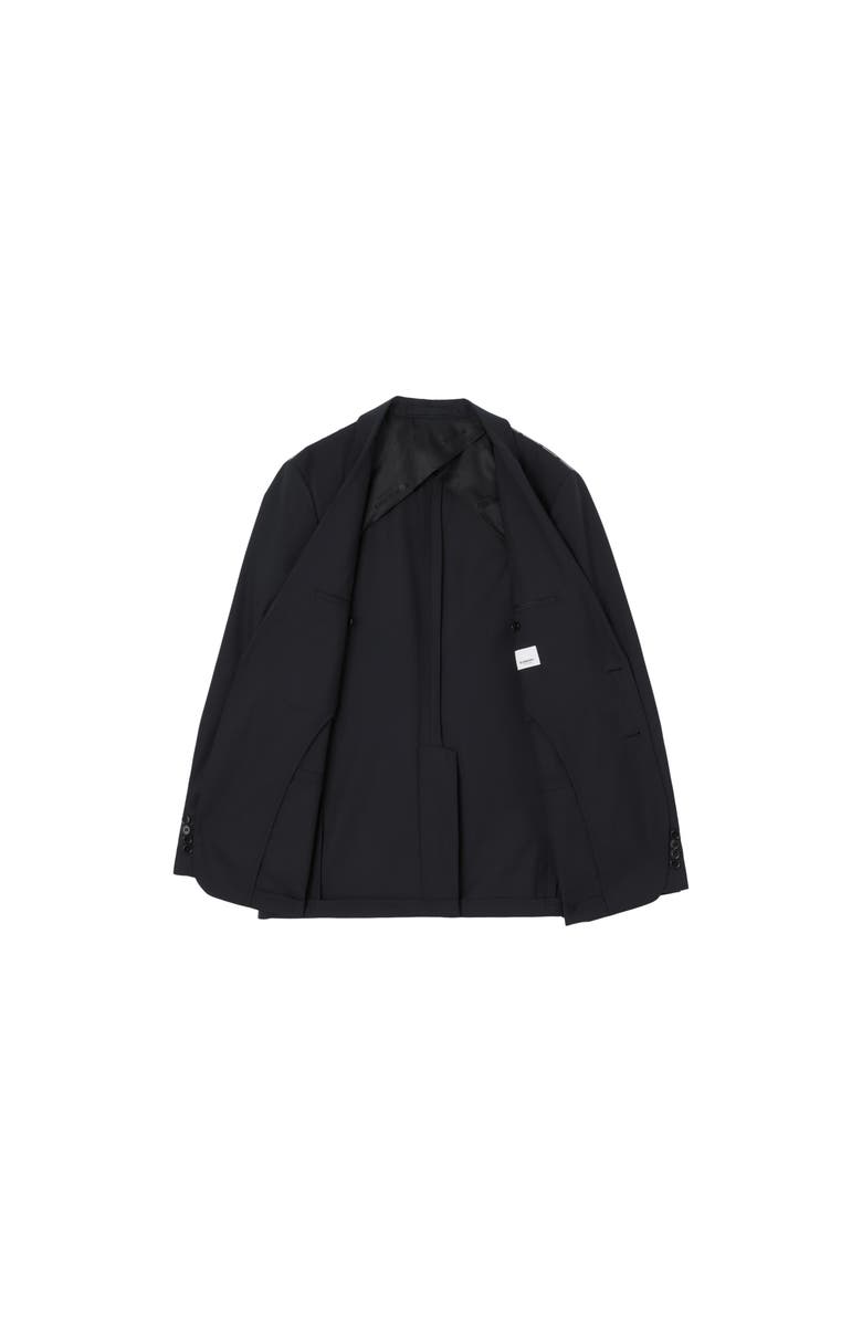 Burberry Wool Tailored Jacket, Alternate, color, Dark Navy