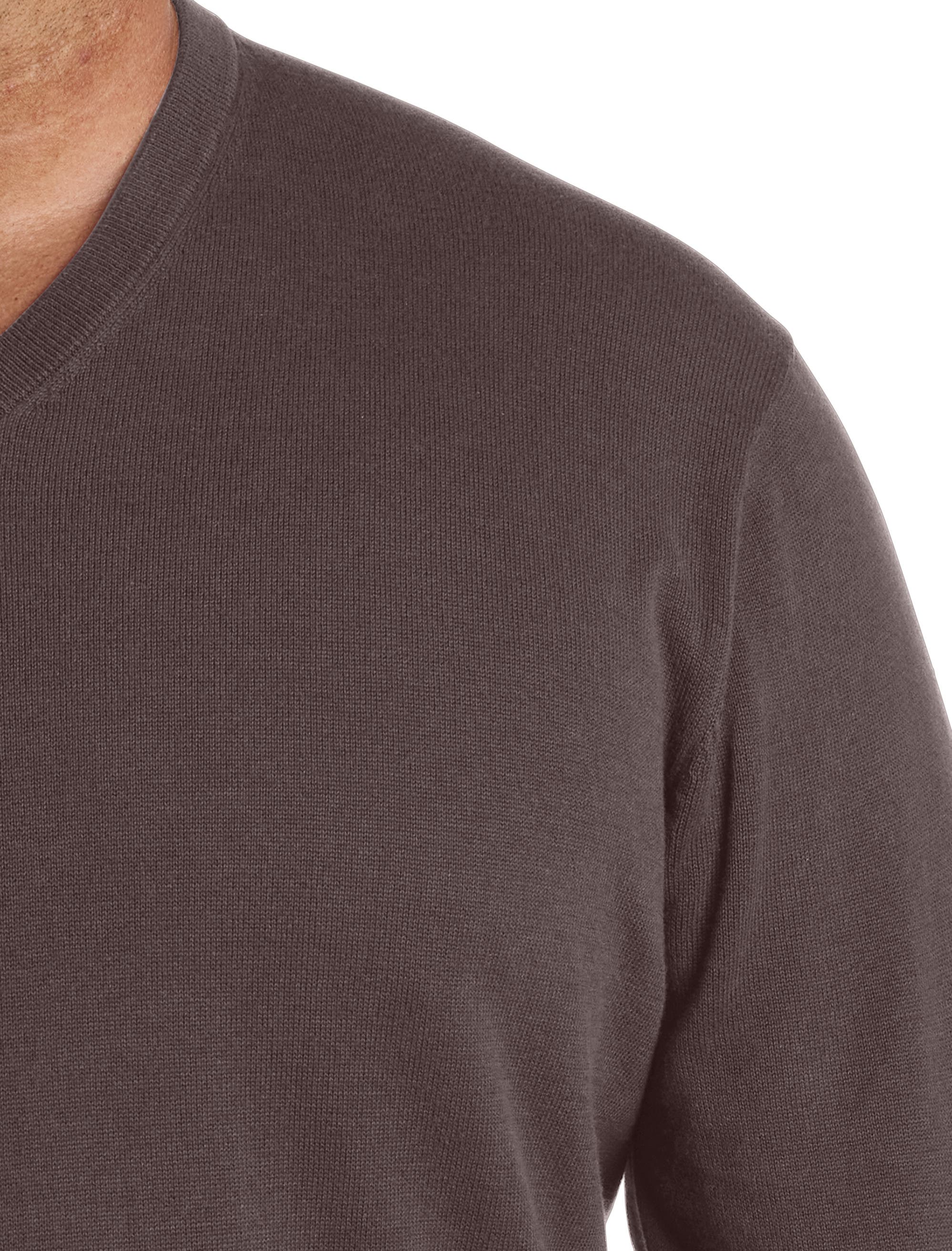 Big & Tall V-Neck Pullover - image 4